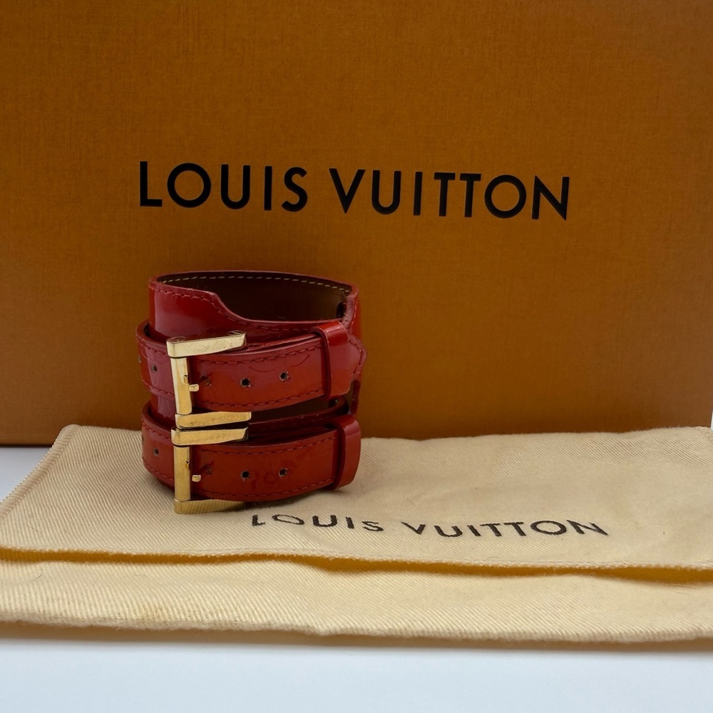 Louis Vuitton Monogram Vernis Charlton Bracelet